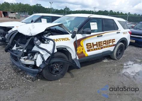 2022 Ford Police Interceptor z USA, uszkodzony, nr VIN 1FM5K8AB9NGA27075